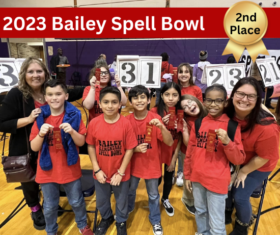 bailey spell bowl team - 2nd place winners in division